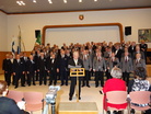 4-kuoron yhteisesitys Tervakoskella 20.10.2012